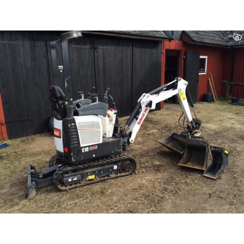 Minigrävare uthyres Bobcat E10