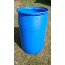 Vattentunna (plastfat) 200 liter