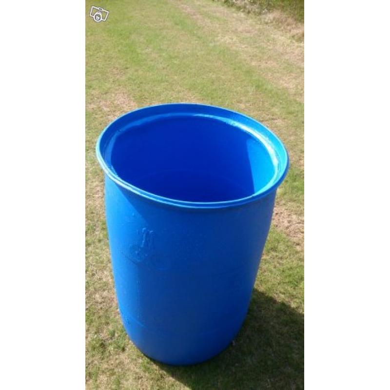 Vattentunna (plastfat) 200 liter