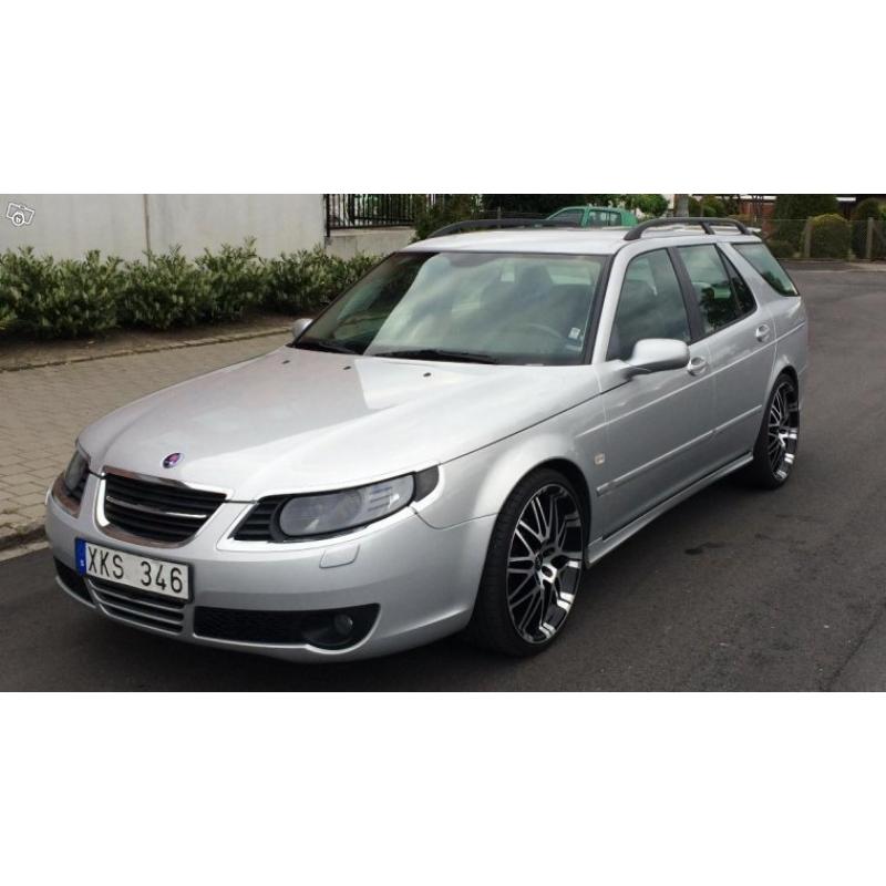 Saab 9-5 sportcombi vector -06