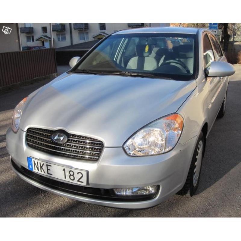 Kanonfin Hyundai Accent 1.6 M5 -08