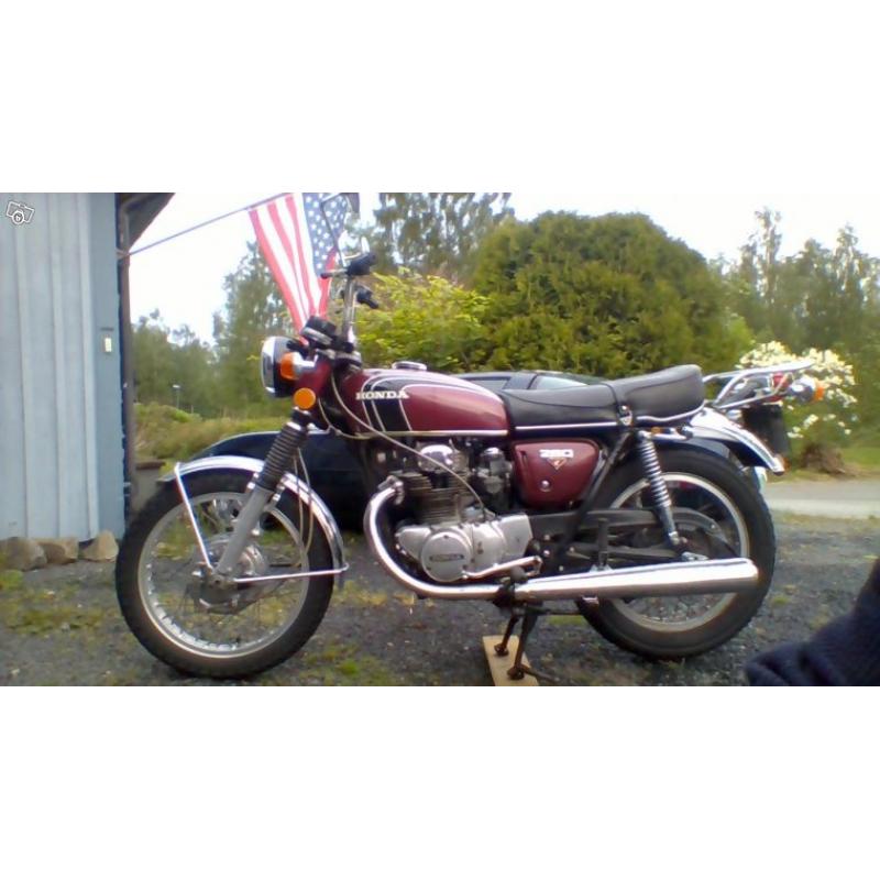 CLASSIC HONDA CB250 5368 mil GOR865