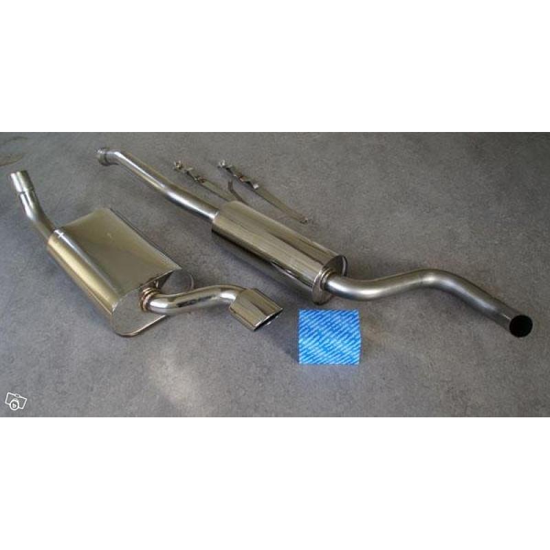 Rostfria avgassystem Volvo V70,S60,S80,940