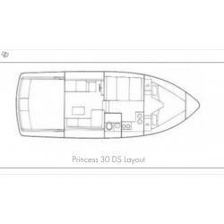 Princess 30 DS 2?VP Diesel, DP-Drev.
