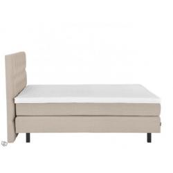 Beige king size säng 180cm med elegant gavel