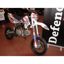 Ten7 Dirtbike RFZ 125cc NYHET hos DEFENDA -16