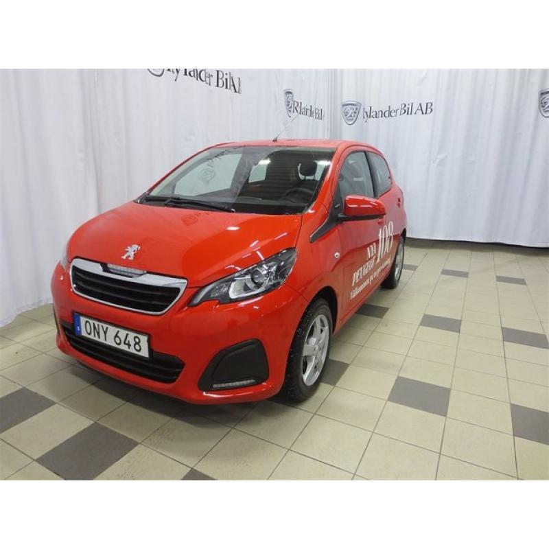 Peugeot 108 5D Active 1,0 VTi 3,95% Ränta -14