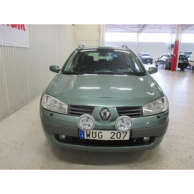 Renault Megane Phas II 1,6 112 Hk Kombi Manue -05