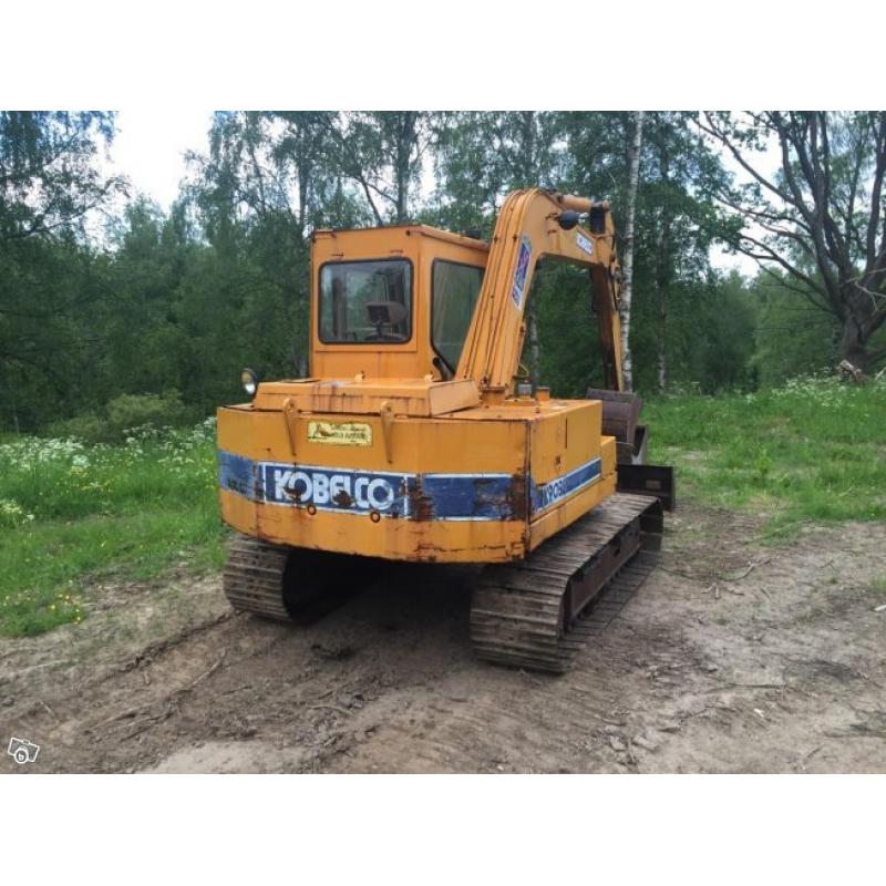 Kobelco 903B/ stållarver/snabbfäste