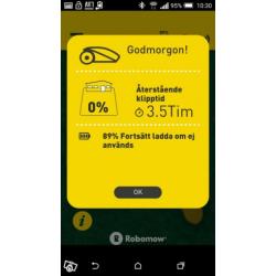 Uppdatera mjukvara Robomow robotgräsklippare