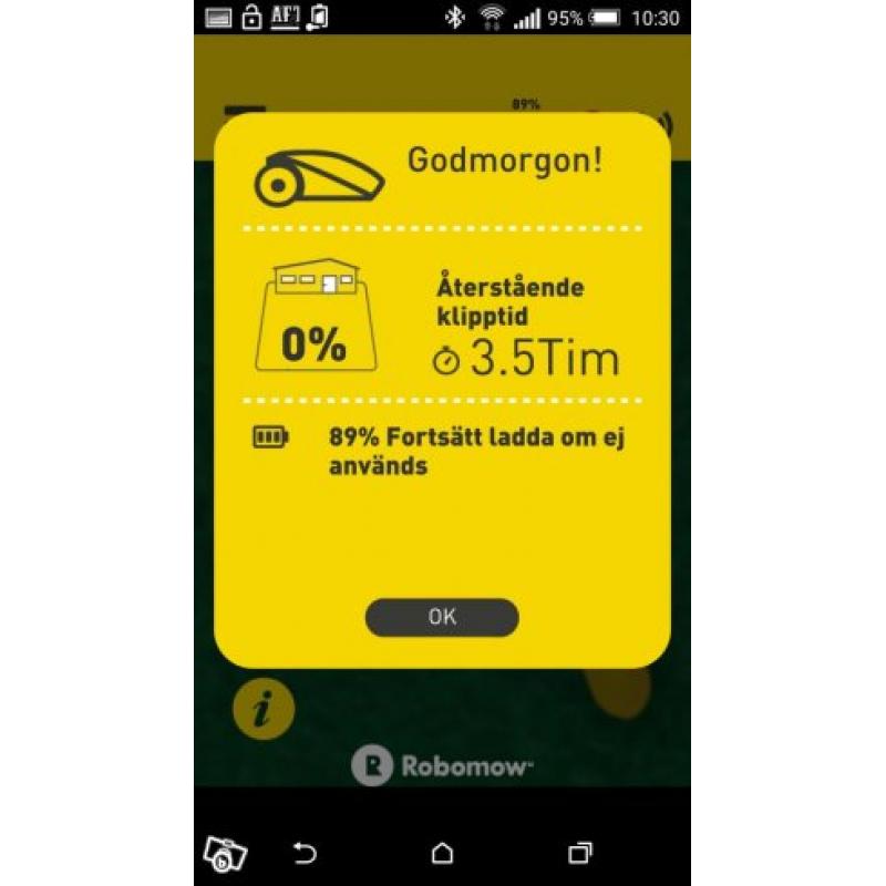 Uppdatera mjukvara Robomow robotgräsklippare