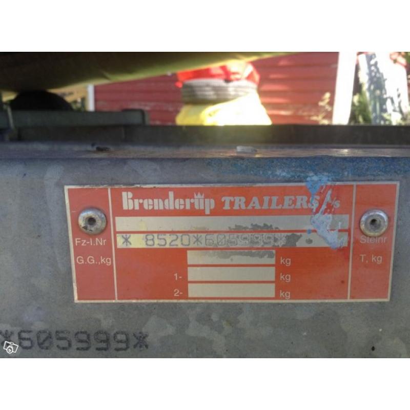 Trailer Brenderup 8520 /30 km