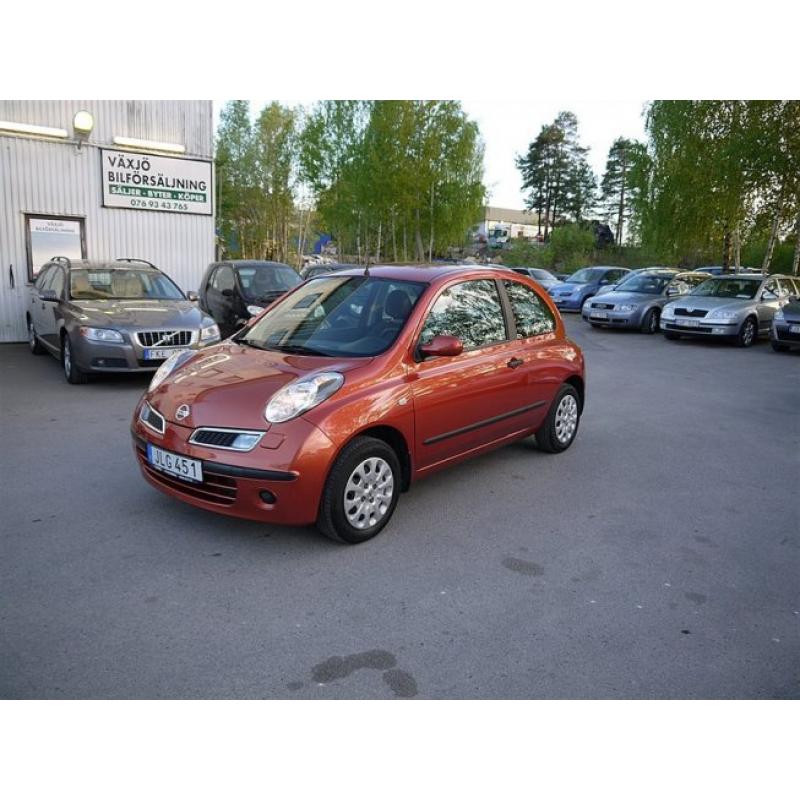 Nissan Micra 1,2 VISI/NY BES/2ÄGARE/3D/12300 -08