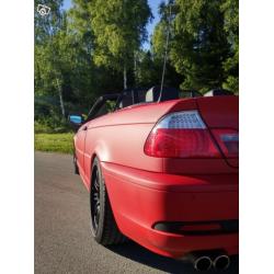 BMW 330 cabriolet facelift S-SÅLD låga mil -03