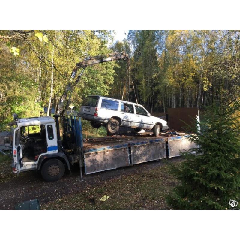 Volvo fl614 kran&bg-lyft