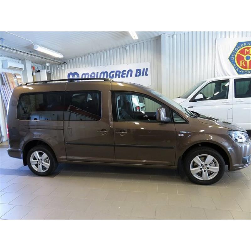 Volkswagen Caddy Maxi Life 140 DSG 7-Sits Vär -12