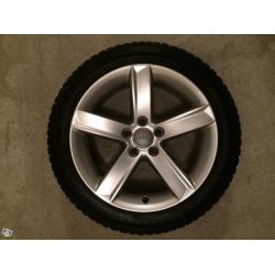 17" Originala Audi & Vw Fälgar Med Vinterdäck