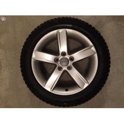 17" Originala Audi & Vw Fälgar Med Vinterdäck