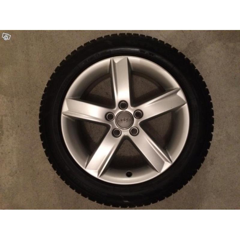 17" Originala Audi & Vw Fälgar Med Vinterdäck