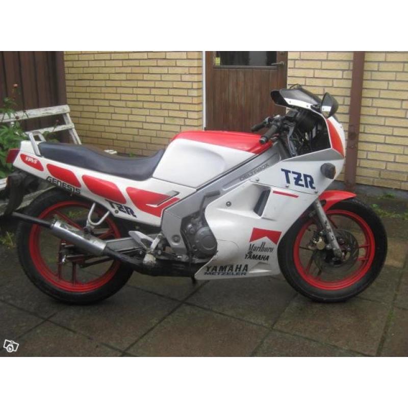 Yamaha TZR 125 motorcykel lätt motorcykel 125 -87