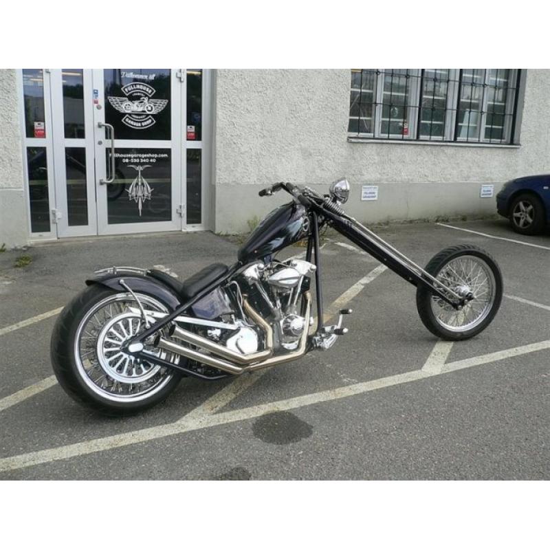 Harley-Davidson Knucklehead Chopper -14