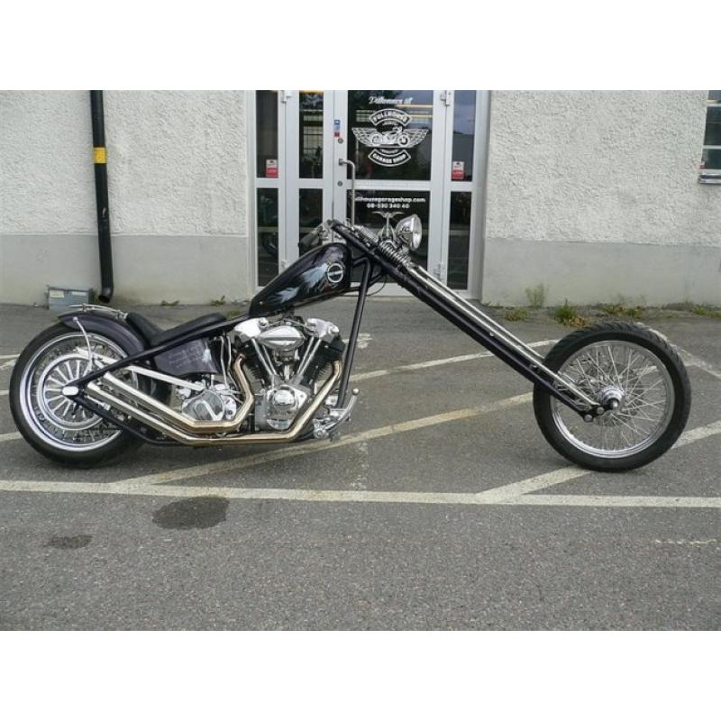 Harley-Davidson Knucklehead Chopper -14