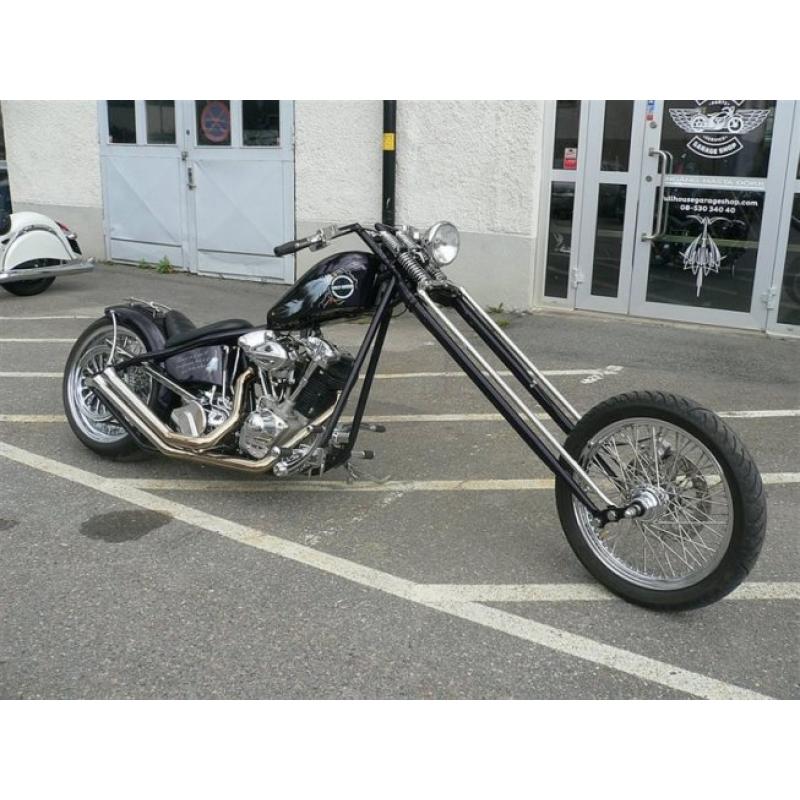 Harley-Davidson Knucklehead Chopper -14