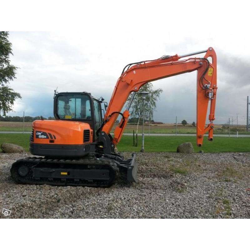 Doosan DX85R Uthyres