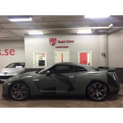 Nissan GT-R Sv-såld 4300mil Kamouflage -10