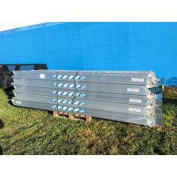 Lastramp/ aluminiumramper 4 meter