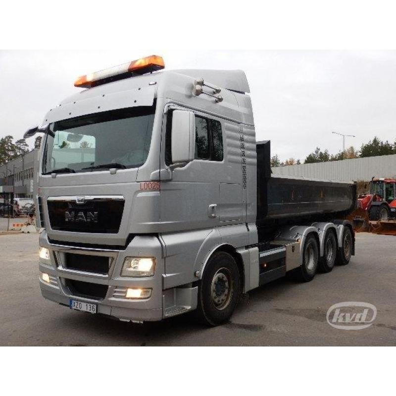 MAN TGX 35.540 8x4*4 Lastväxlare (dumperflak)