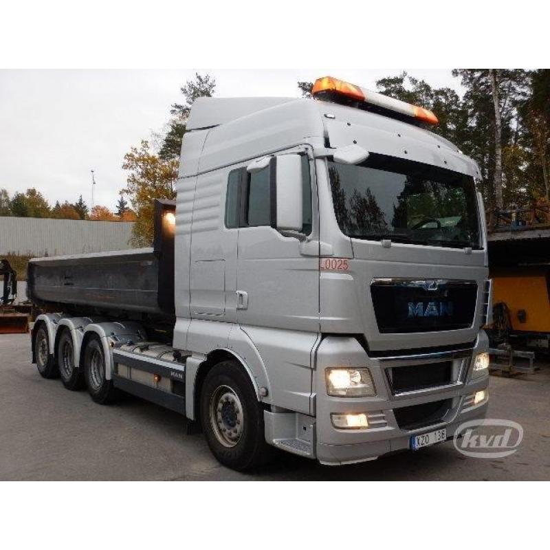 MAN TGX 35.540 8x4*4 Lastväxlare (dumperflak)