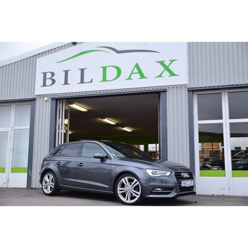 Audi A3 2.0 TDI 150HK S-LINE NAVI PANORAMA -14