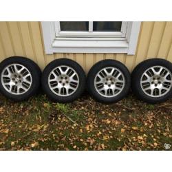 8 st 16" dubbdäck med fälg Subaru outback